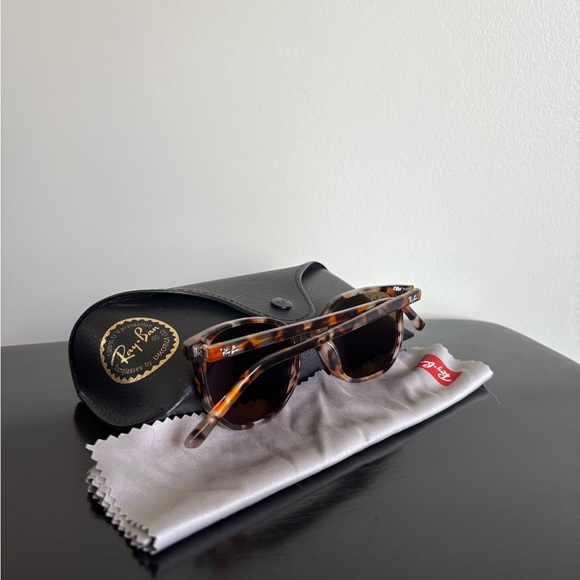 Polarized Ray-Ban Brown Elliot Sunglasses main image 5